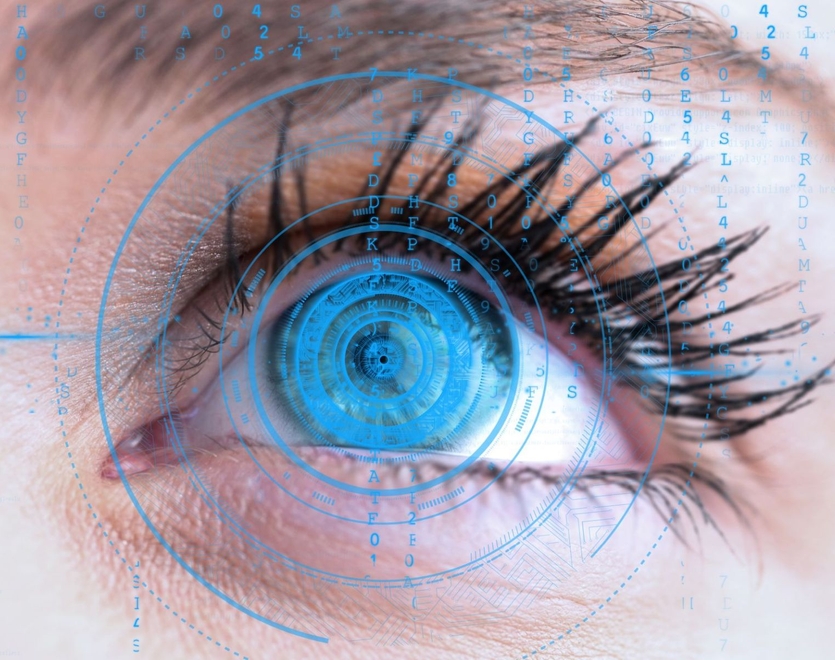 Eye computer vision image