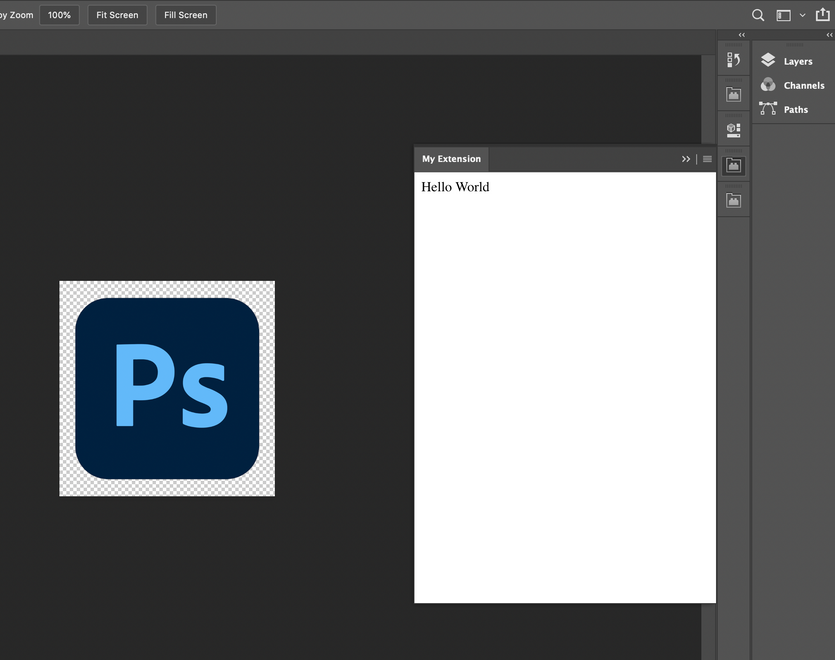 photoshop extension folder