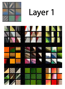 First layer visualization