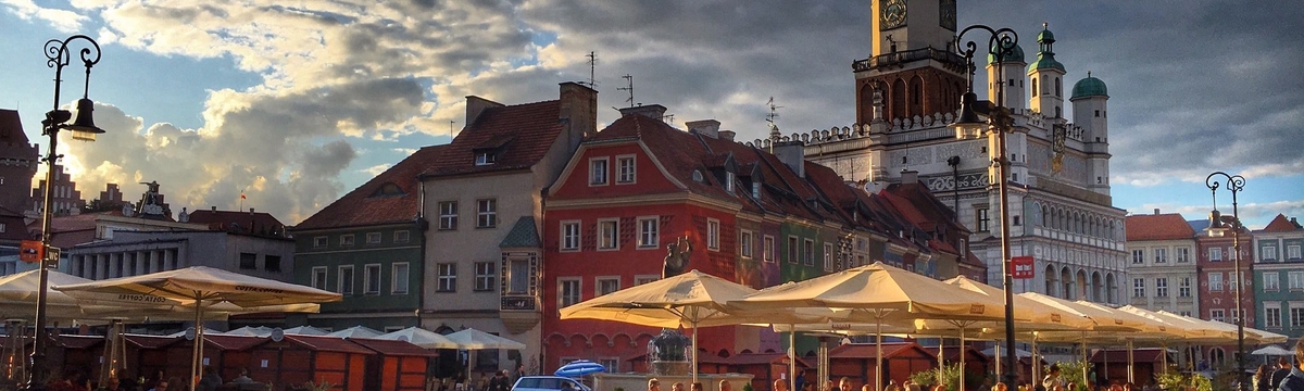 Poznan old market.