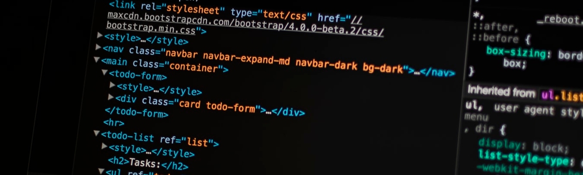 Screenshot of the code